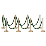 Flexibarrier Set Premium de poste y cuerda - incluyendo cuerdas trenzadas