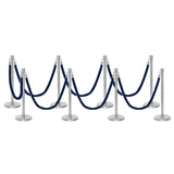 Flexibarrier Set Premium de poste y cuerda - incluyendo cuerdas trenzadas