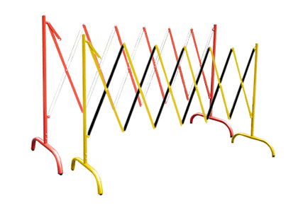 Flexibarrier - barrera extensible - con patas (2.5m)