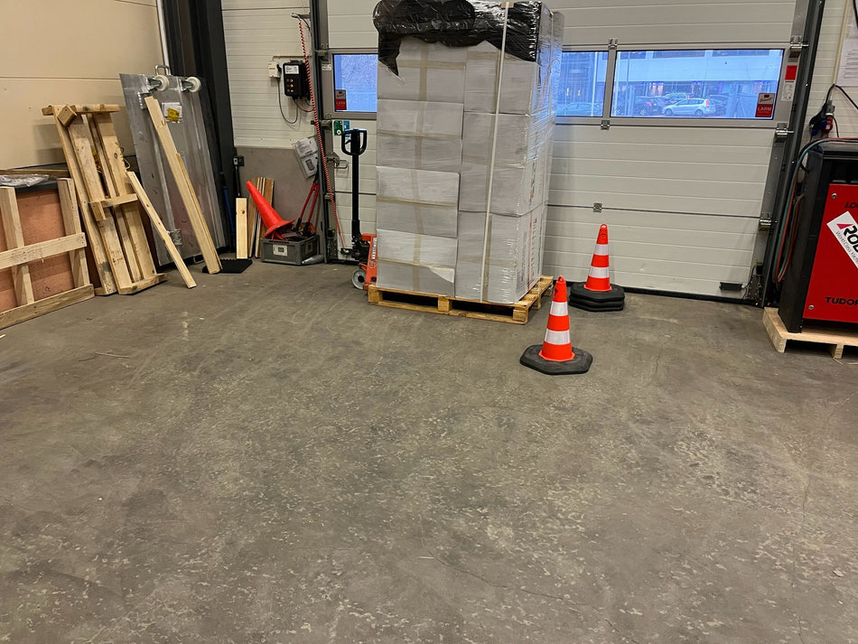 Cono de tráfico de PVC de 50 cm - Doble reflectante