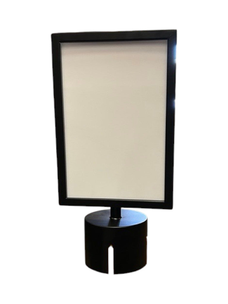 Portacarteles para Flexibarrier Outdoor 1050 / Safetypro 1050
