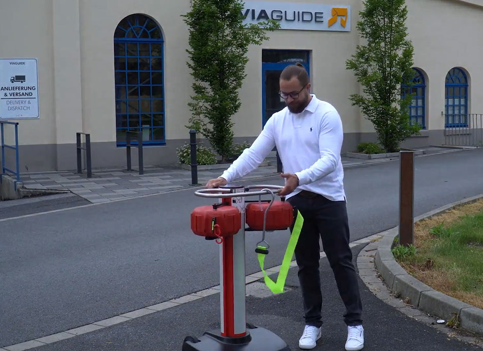 Beltrac poste de cinta - Jettrac - (cinta retráctil de 2x25m)