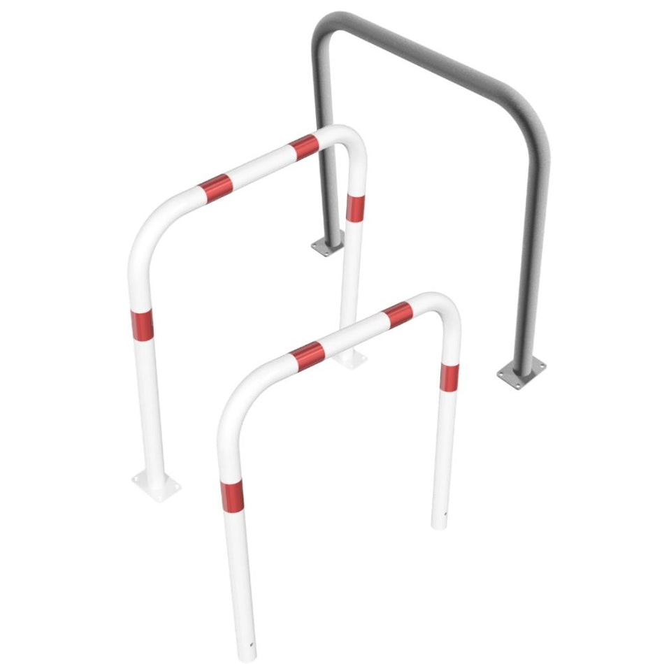 Arco de protección de acero Ø 60 mm, sin travesaño