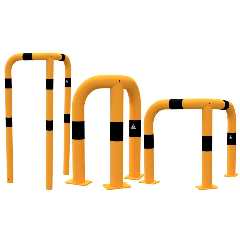 Arco de protección a 90° de lados iguales (Ø 76 mm)