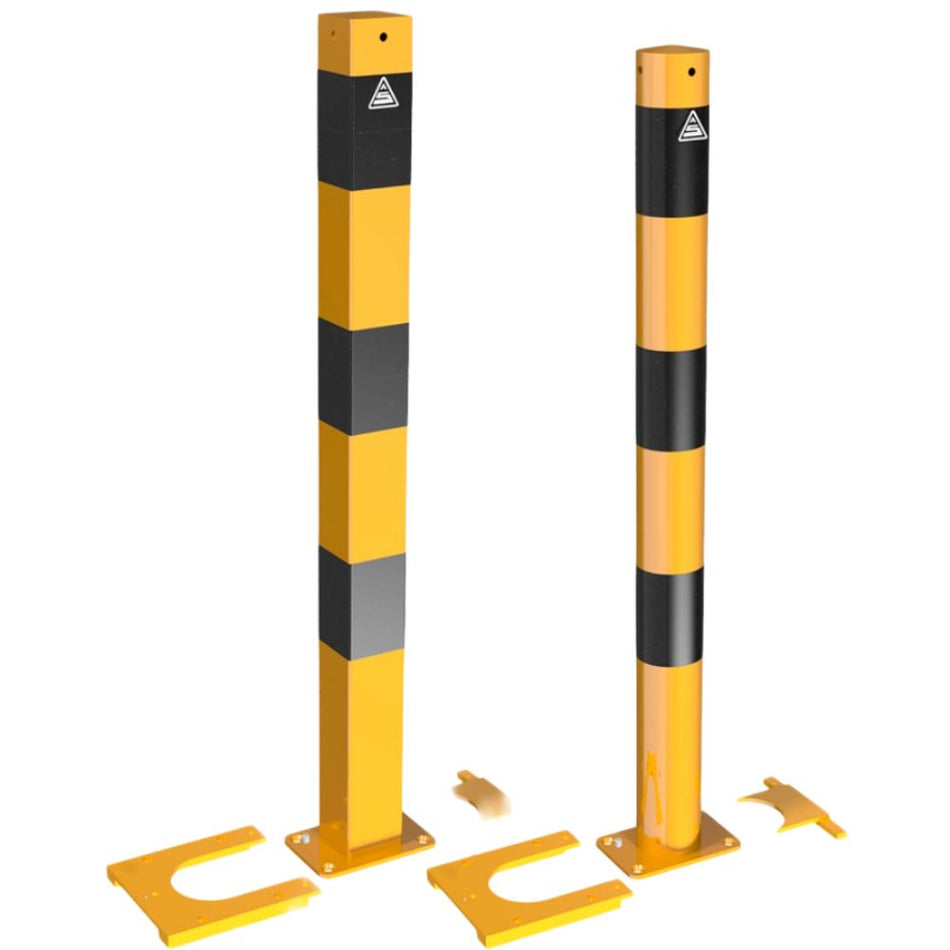 Poste de barrera de seguridad - Bolardo -  (Ø76 - 89mm), desmontable/extraíble