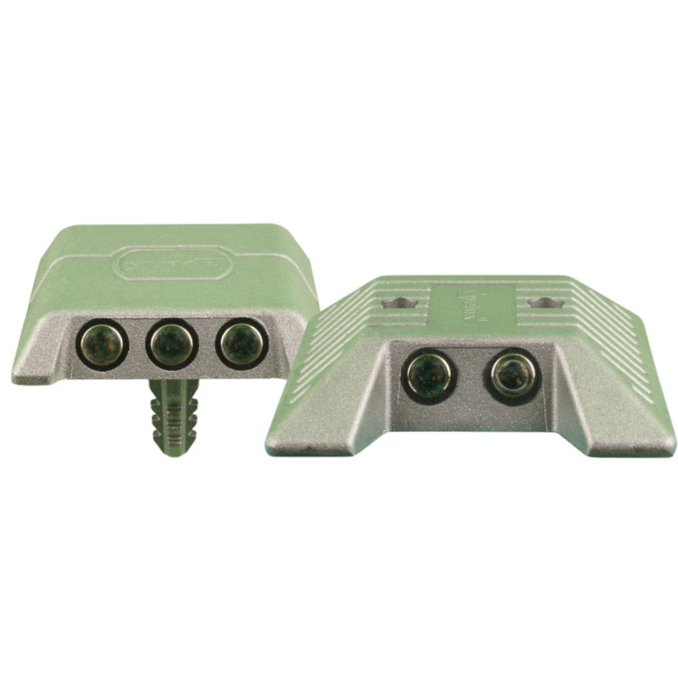 ReflectaRoad tachas viales de aluminio – marcadores reflectantes de alta resistencia