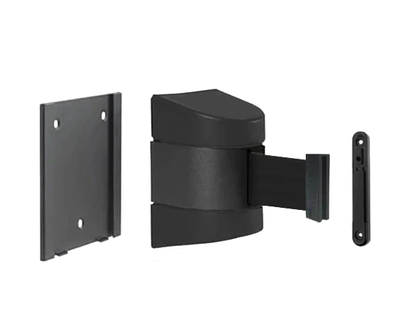 FlexiBarrier Soporte de pared – Desmontable 1050 – (cinta de 10m)