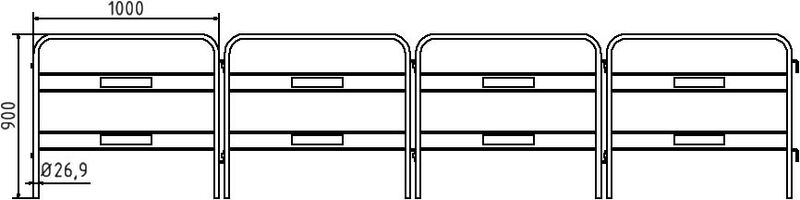 Barrera multiuso - protector de seguridad-