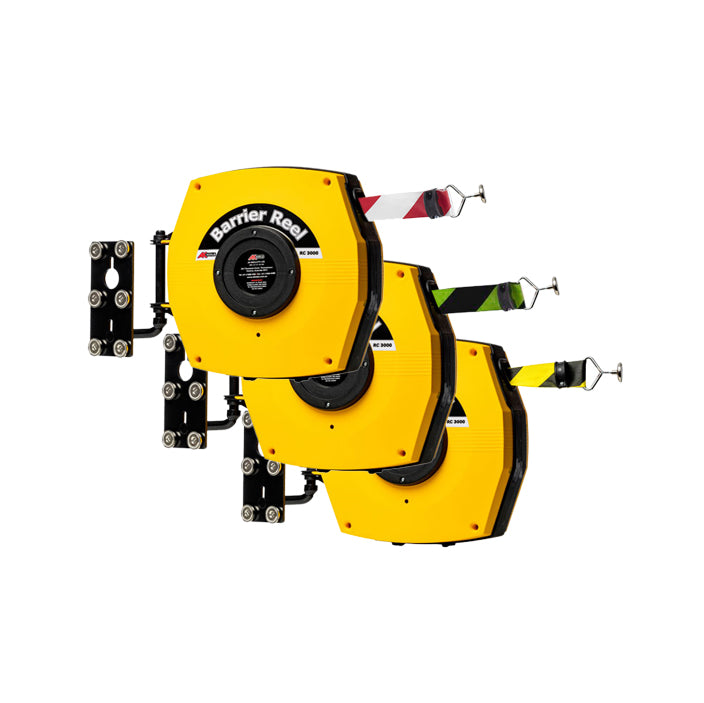 Carrete de barrera de seguridad Retráctil - Magnético - cinta de barrera de alta resistencia con imanes (15-25m)