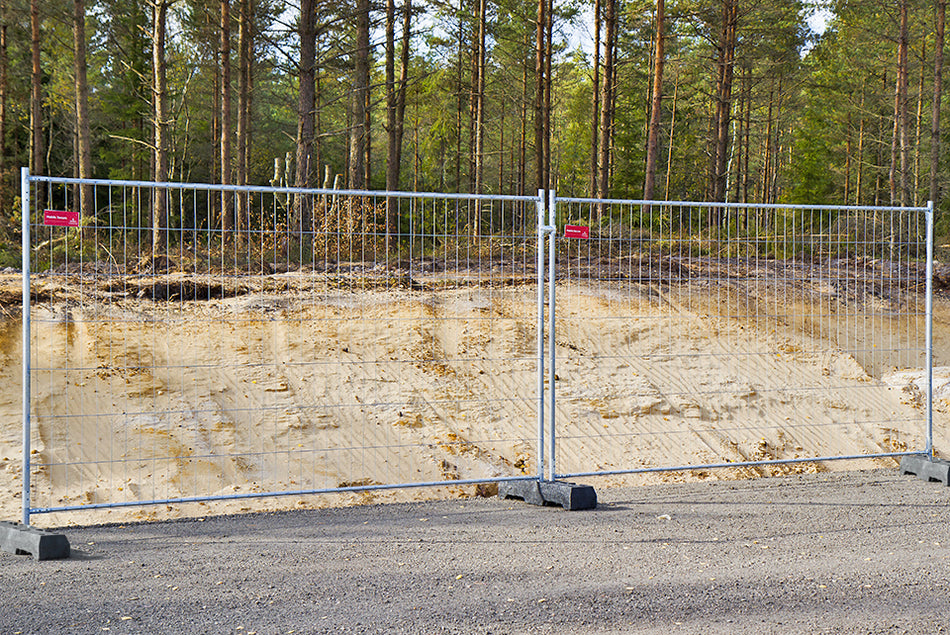 Valla de obra Standard Original – Paquete completo (105m)