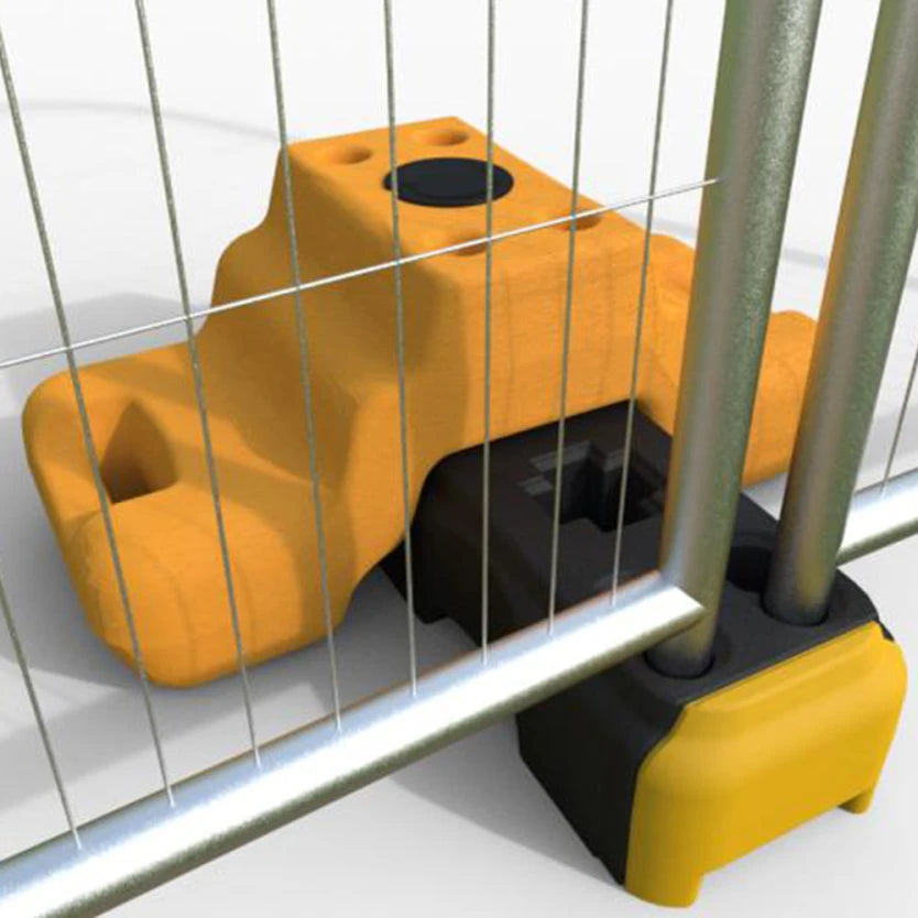 Bloque de lastre de 50kg para valla de obra