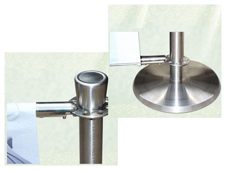 Travesaño para lonas de cafetería – Disponible en 3 longitudes