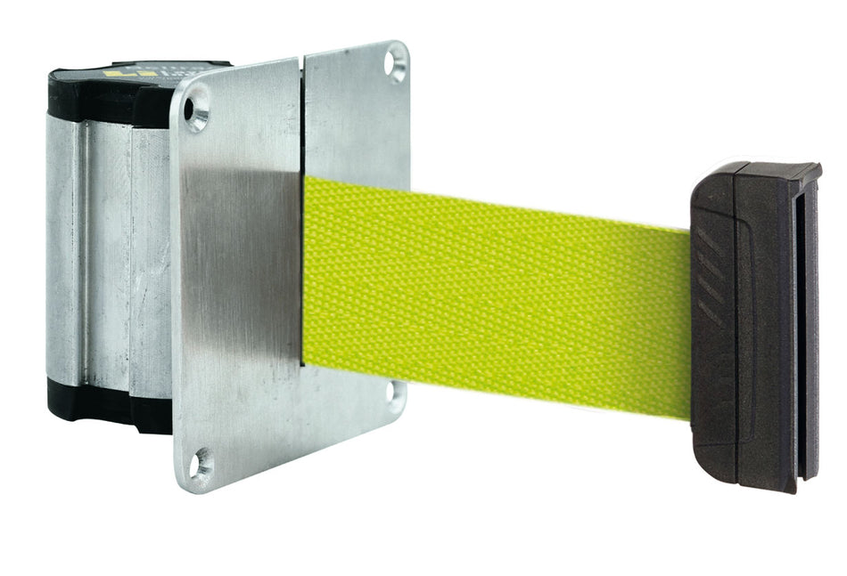 Beltrac Recessed - barrera de cinta retráctil de pared