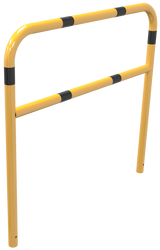 Arco de protección de acero Ø 60 mm, con travesaño