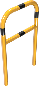 Arco de protección de acero Ø 60 mm, con travesaño
