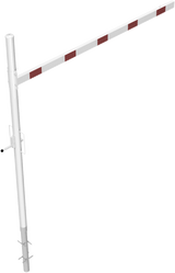 Barrera de limitación de altura ajustable - Premium - Modelo pivotante (ancho de 2-4.5m)