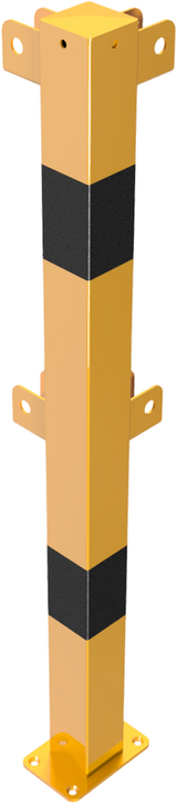 Barandilla de protección - Brooklyn - para empotrar (Flexible, basculante) 70x70mm (modular)