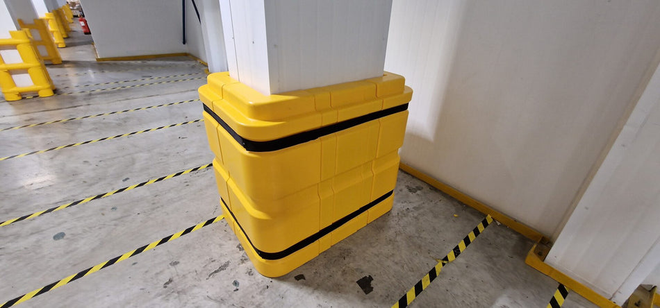 Protector de columna de Esquina – CP400 (4 secciones)