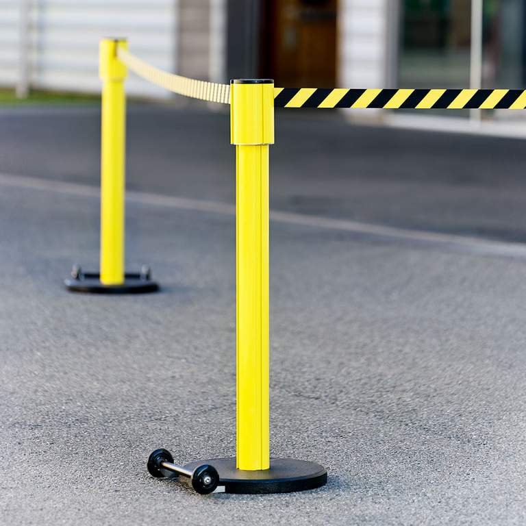 Beltrac poste de cinta - Storetrac XXL - (cinta retráctil de 10m)