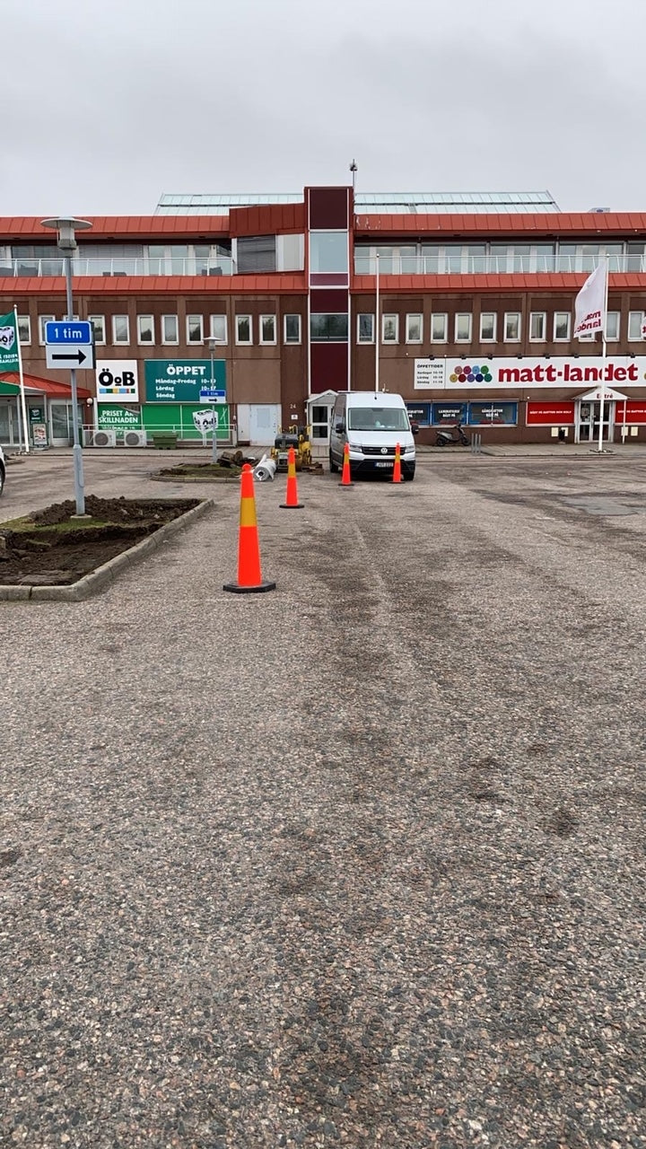 (10 Pack) Flexibarrier Cono de tráfico T-Top con base de 8 kg – 115 cm