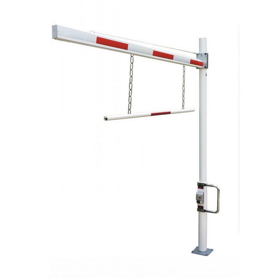 Limitador de altura abatible – 3–6 m de ancho (para fijación con pernos)