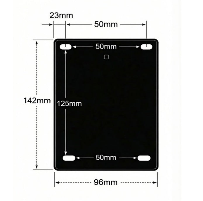 Flexibarrier Soporte de pared - Basic 450 - (cinta de 4,5m)