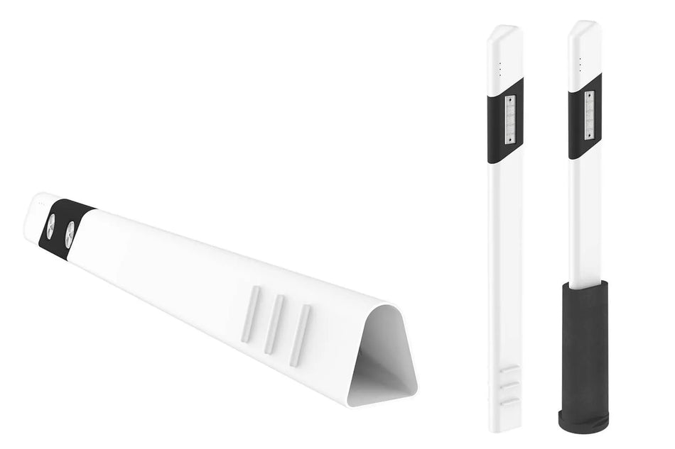 Poste delineador de borde – LP 621 – 160 cm con reflectores de clase 2