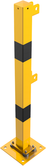 Barandilla de protección - Brooklyn - para empotrar (Flexible, basculante) 70x70mm (modular)