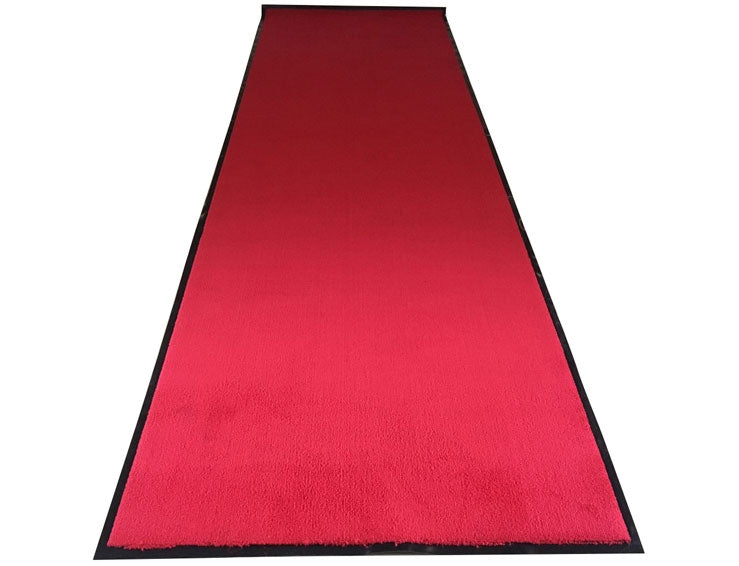 Alfombra de entrada (300x90cm - roja o gris).