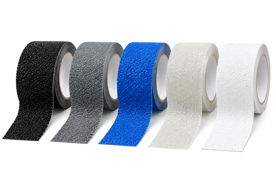 Cinta antideslizante resistente gruesa no abrasiva – rollo de 18.3m