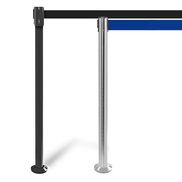 FlexiBarrier Poste de cinta - Pro Fijo - (cinta de 3.4m o 4.9m)