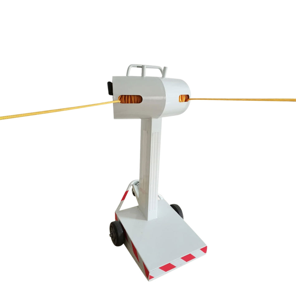 Flexibarrier -Rewind- Sistema de gestión de acceso/guía de pasajeros (2x28m cuerda)