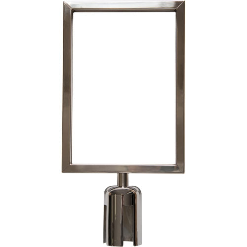 Portacarteles para Flexibarrier (Eco / Basic 300 / Outdoor 250 / Pro 250 / Safety 250)