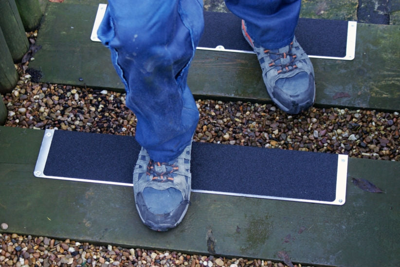 Anti Slip Bolt Down Plates - Non Slip Stair Treads