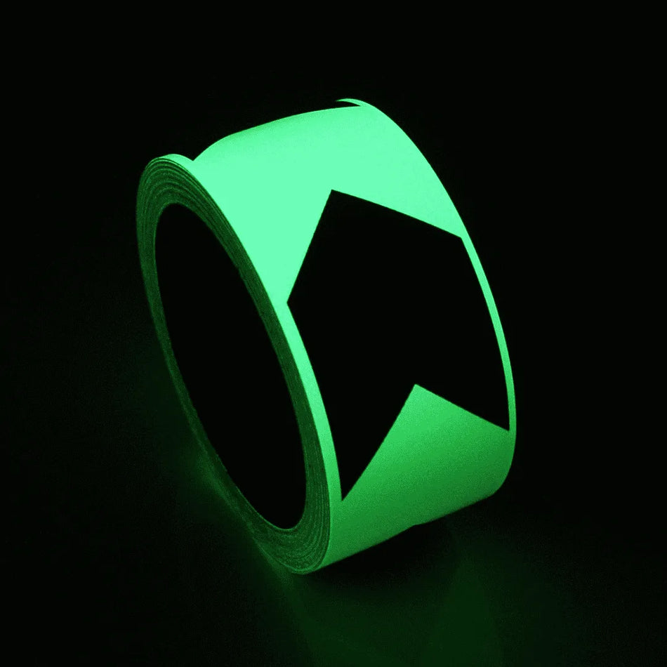 Cinta fotoluminiscente de marcaje direccional – 50 mm x 10 m