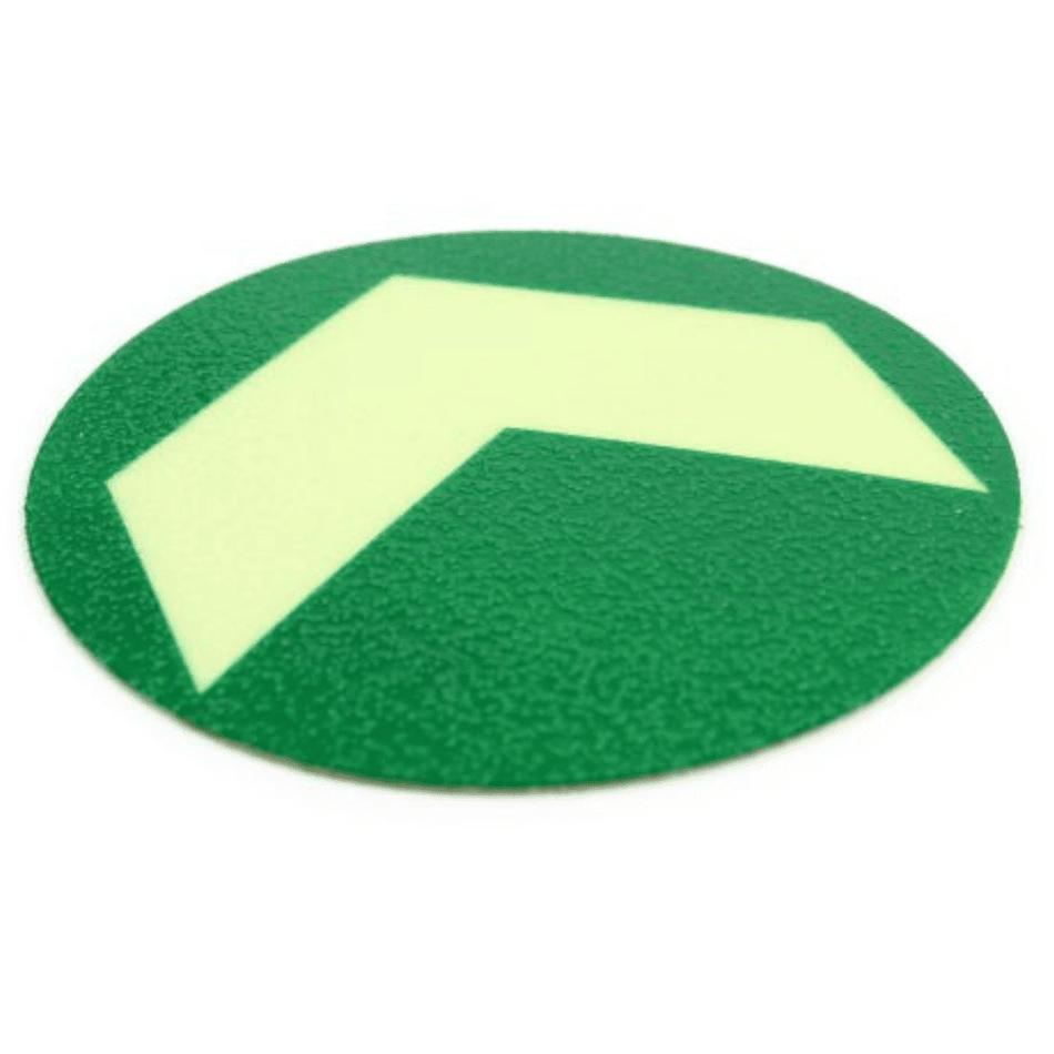 Flechas que brillan en la oscuridad – Disco Ø 100mm (Pack de 10)