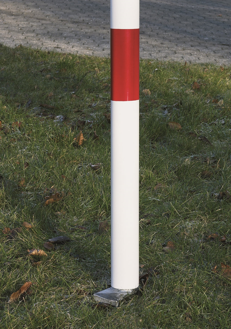 poste de cadena de metal con lanza