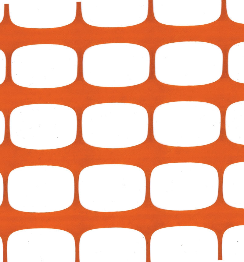 Valla de malla de seguridad de Plástico naranja - ECONÓMICA - (rollo de 50m)