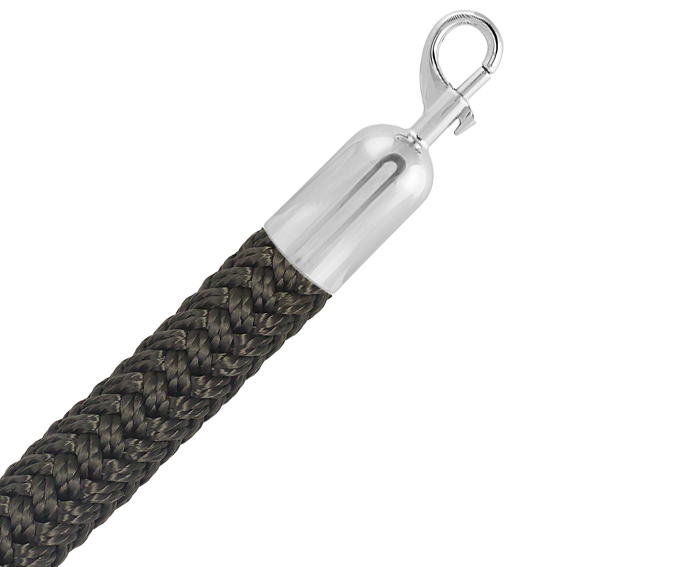 Cuerda de barrera - Lux - con extremo de enganche (Ø 36mm)