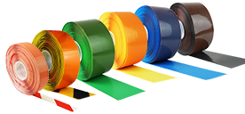 Cinta de marcación de suelo - PermaStripe - (30m/rollo - anchos de 50mm, 75mm o 100mm)