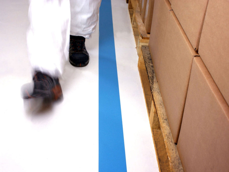 Cinta de marcación de suelo -PermaRoute- (30m/roll - anchos de 50mm, 75mm o 100mm)