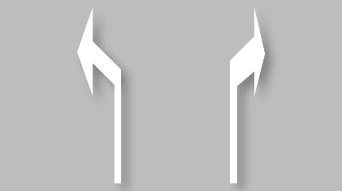 PREMARK® – Símbolo (Flecha izquierda/derecha)