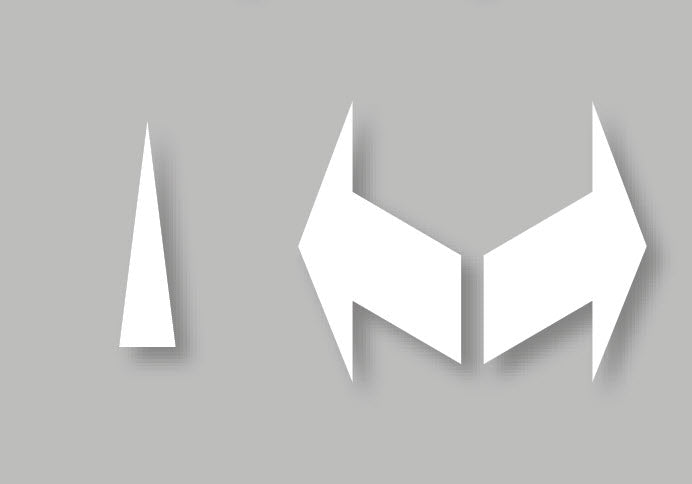 PREMARK® – Símbolo (Punta de flecha – recta, izquierda, derecha)