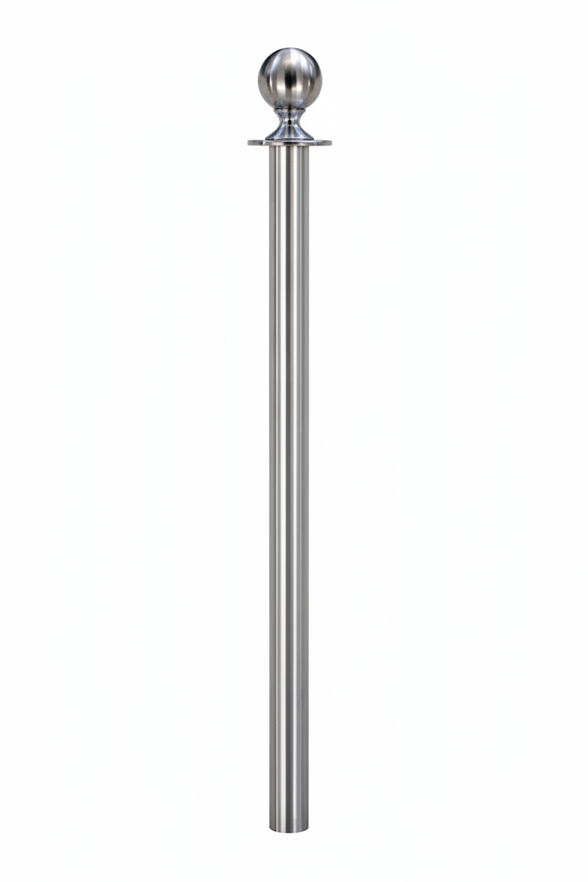 Base+placa de cubierta para cabeza esférica (espejo)