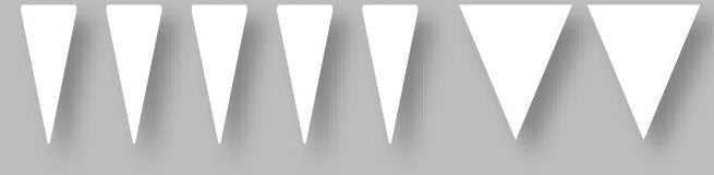 PREMARK® – Línea de ceda el paso (dientes de tiburón) – varios tamaños