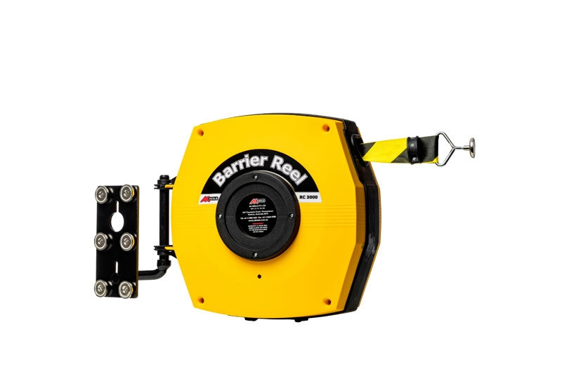 Carrete de barrera de seguridad Retráctil - Magnético - cinta de barrera de alta resistencia con imanes (15-25m)