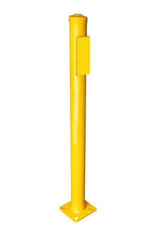 Bolardo de barrera de seguridad - Heavy duty (para alojar un enrollador de barrera)
