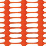 Valla de malla de seguridad de plástico naranja -DRAGON- (rollo de 50m)