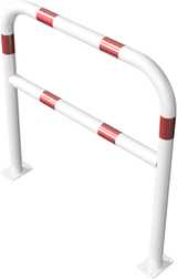 Arco de protección de acero Ø 60 mm, con travesaño
