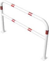 Arco de protección de acero Ø 60 mm, con travesaño